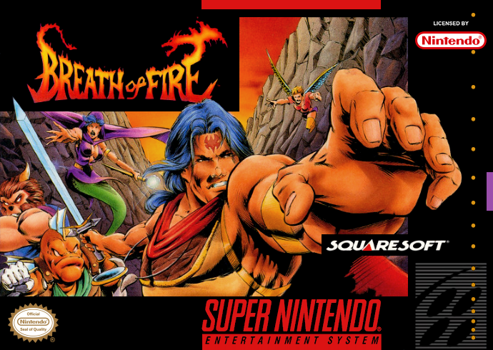 Breath of Fire (USA) Cover