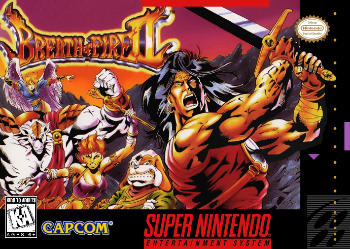 Breath of Fire II (USA) Cover