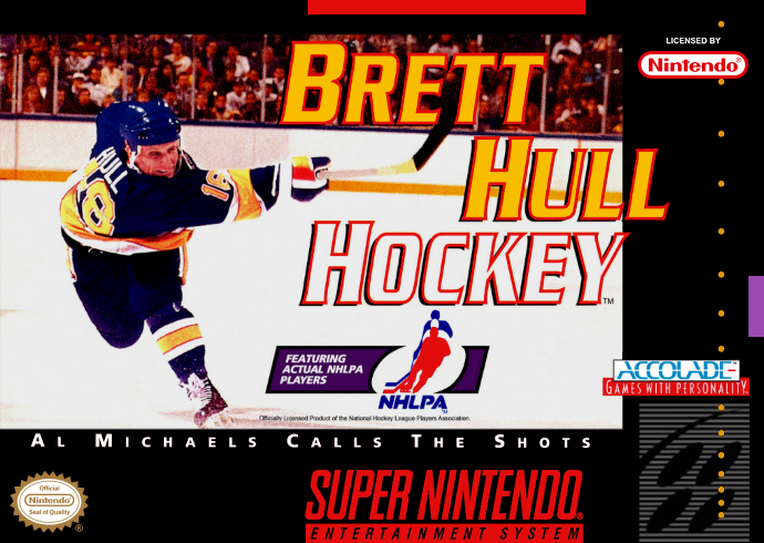 Brett Hull Hockey (USA) Cover
