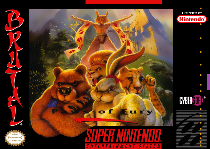 Brutal - Paws of Fury (USA) Cover