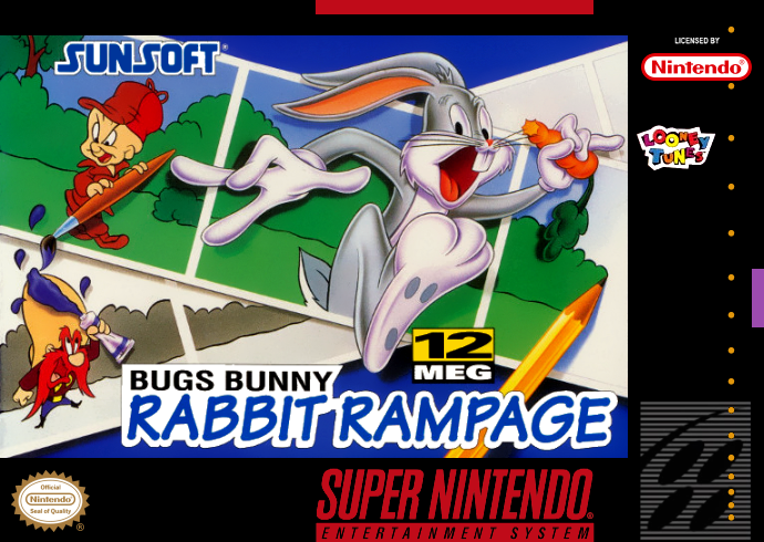 Bugs Bunny - Rabbit Rampage (USA) Cover