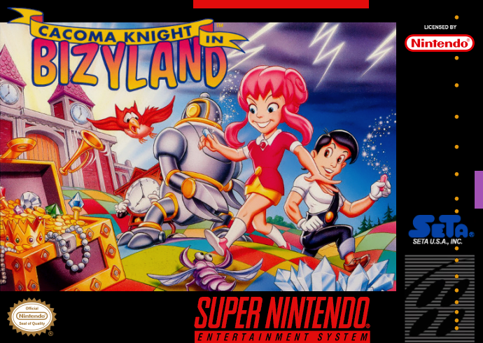 Cacoma Knight in Bizyland (USA) Cover