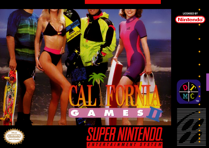 California Games II (USA) Cover