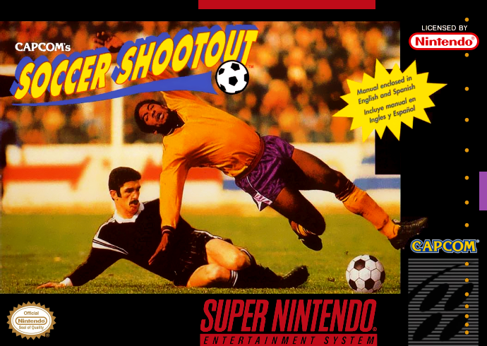 Capcom's Soccer Shootout (USA) Cover