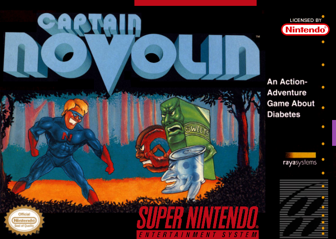 Captain Novolin (USA) (En,Fr,Es) Cover