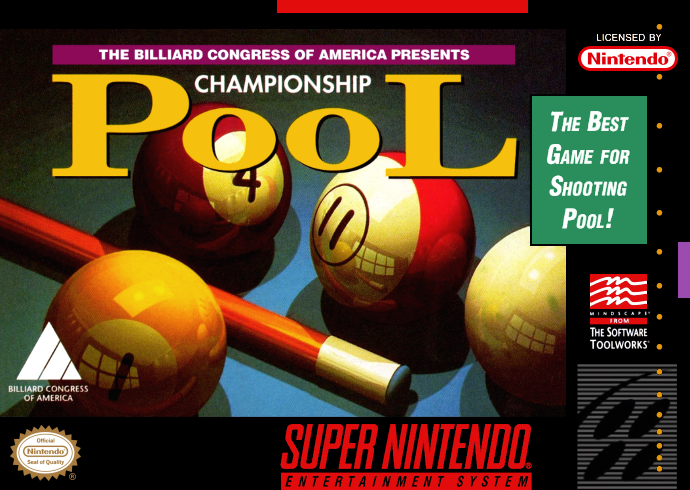 Championship Pool (USA) Cover