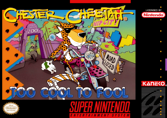 Chester Cheetah - Too Cool to Fool (USA) Cover