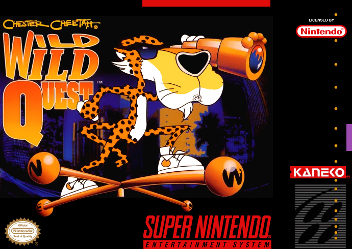 Chester Cheetah - Wild Wild Quest (USA) Cover