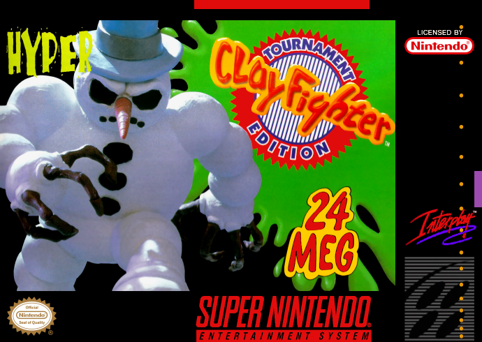 Clay Fighter - Tournament Edition (USA) Cover