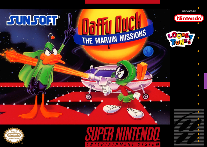 Daffy Duck - The Marvin Missions (USA) Cover