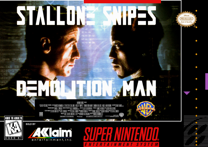 Demolition Man (USA) Cover