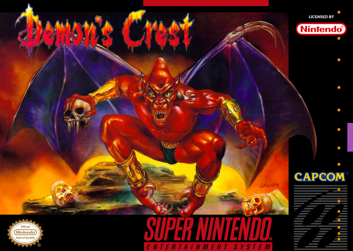 Demon's Crest (USA) Cover