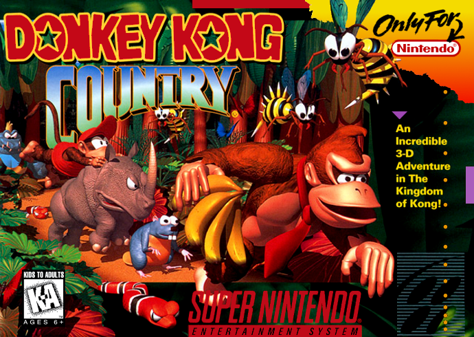 Donkey Kong Country (USA) (Rev 2) Cover