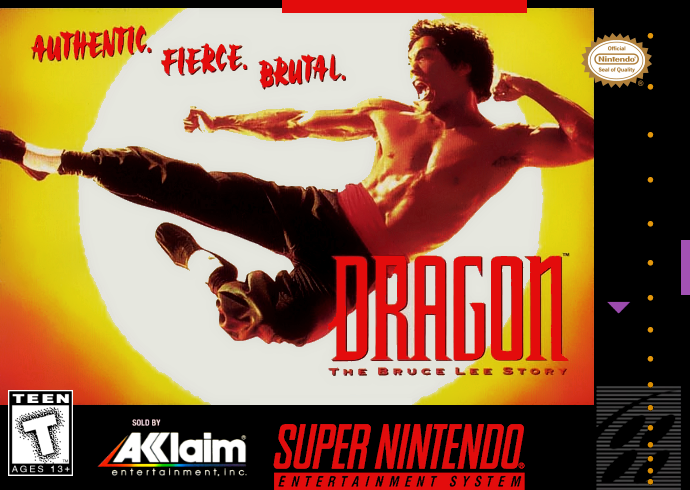 Dragon - The Bruce Lee Story (USA) Cover