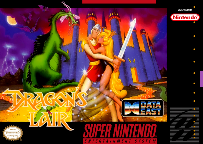 Dragon's Lair (USA) Cover
