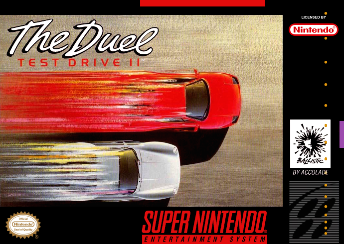 Duel, The - Test Drive II (USA) Cover