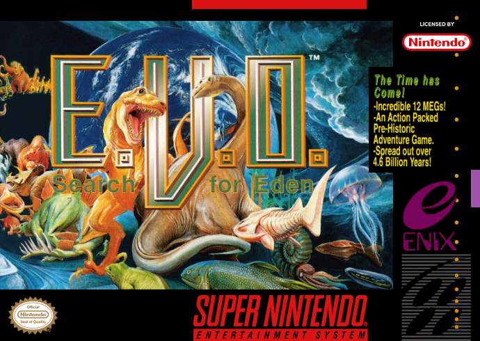 E.V.O. - Search for Eden (USA) Cover