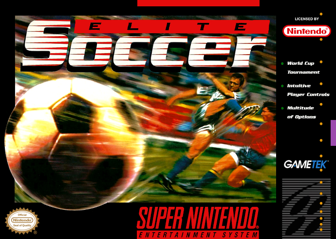 Elite Soccer (USA) Cover