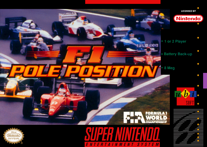 F1 Pole Position (USA) Cover