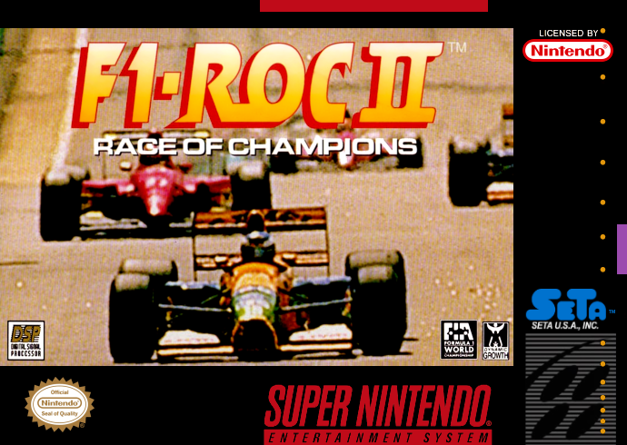 F1-ROC II - Race of Champions (USA) Cover