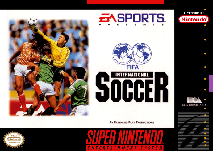 FIFA International Soccer (USA) Cover