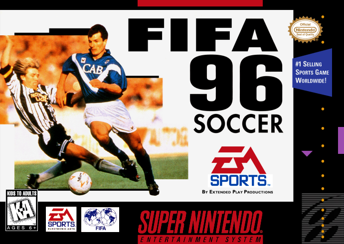 FIFA Soccer 96 (USA) (En,Fr,De,Es,It,Sv) Cover