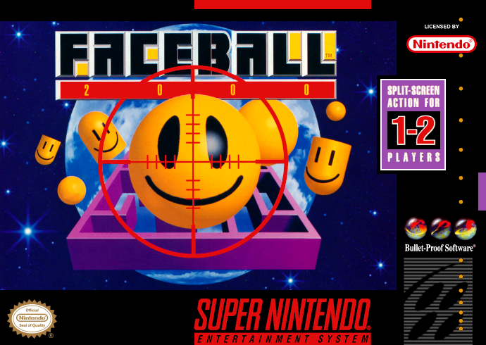 Faceball 2000 (USA) Cover