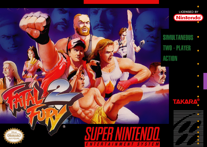 Fatal Fury 2 (USA) Cover