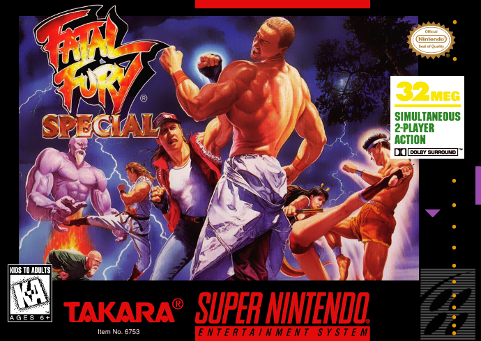 Fatal Fury Special (USA) Cover