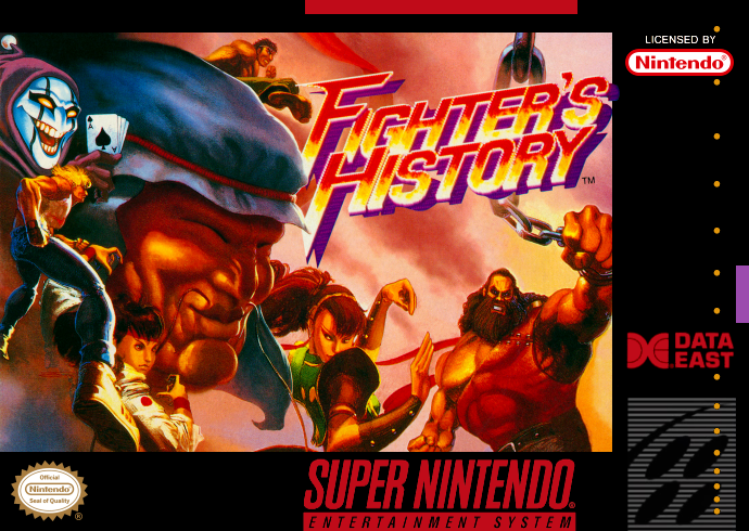 Fighter's History (USA) (Rev 1) Cover