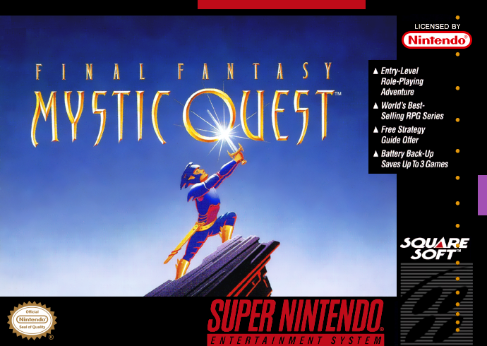 Final Fantasy - Mystic Quest (USA) (Rev 1) Cover