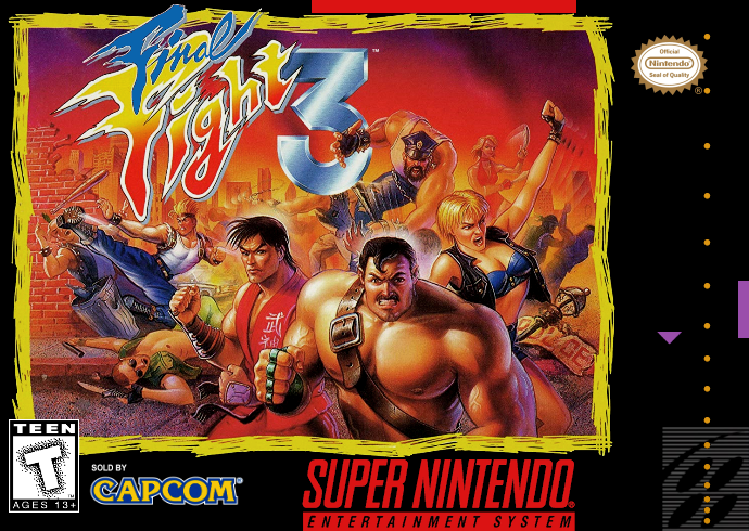 Final Fight 3 (USA) Cover