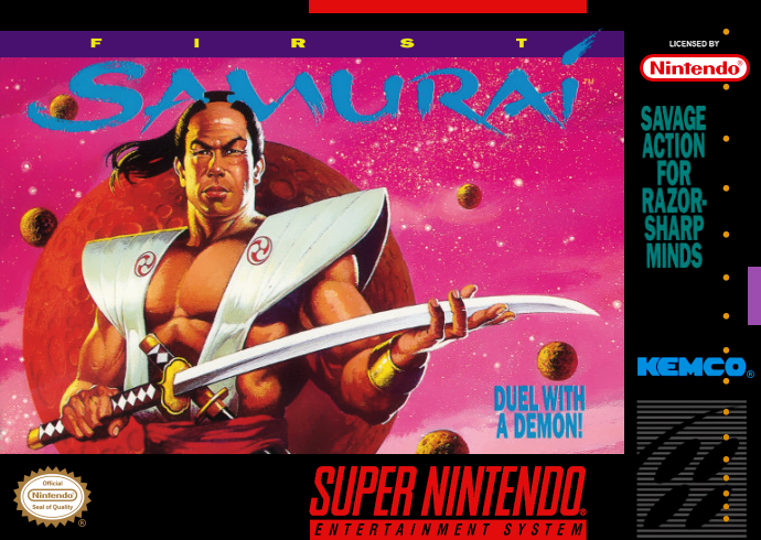 First Samurai (USA) Cover
