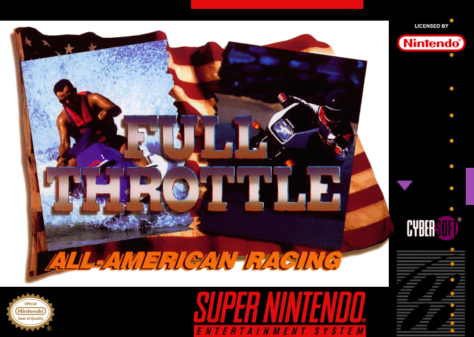 Full Throttle - All-American Racing (USA) Cover