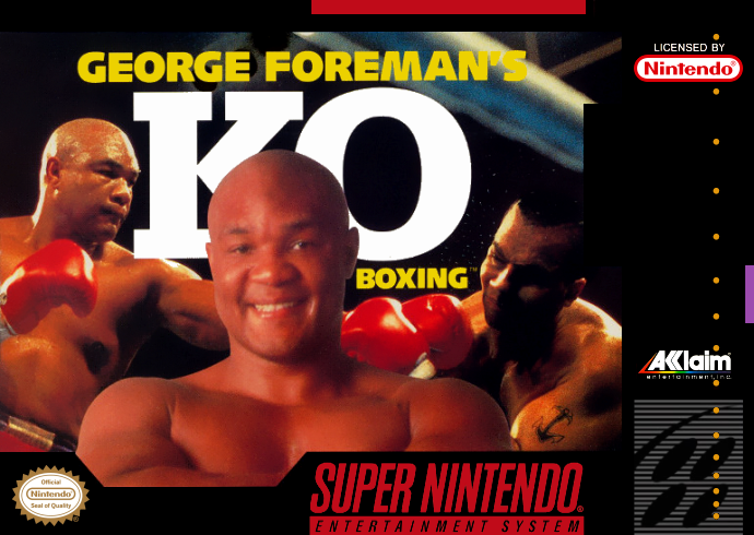 George Foreman's KO Boxing (USA) (Rev 1) Cover