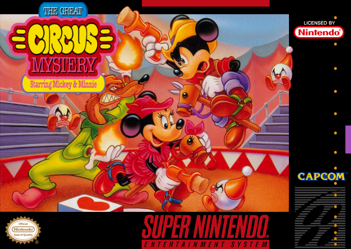 Great Circus Mystery Starring Mickey & Minnie, The (USA) Cover