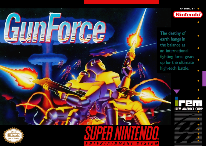 GunForce (USA) Cover