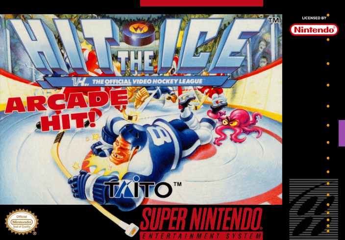 Hit the Ice - VHL - The Official Video Hockey League (USA) Cover