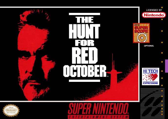 Hunt for Red October, The (USA) Cover