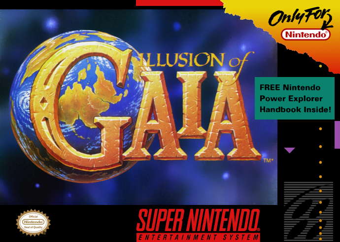 Illusion of Gaia (USA) Cover