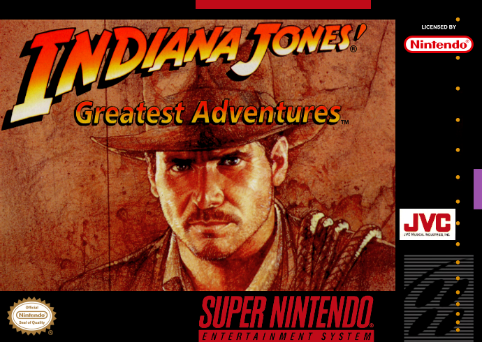 Indiana Jones' Greatest Adventures (USA) Cover