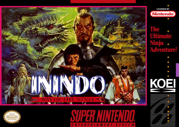 Inindo - Way of the Ninja (USA) Cover