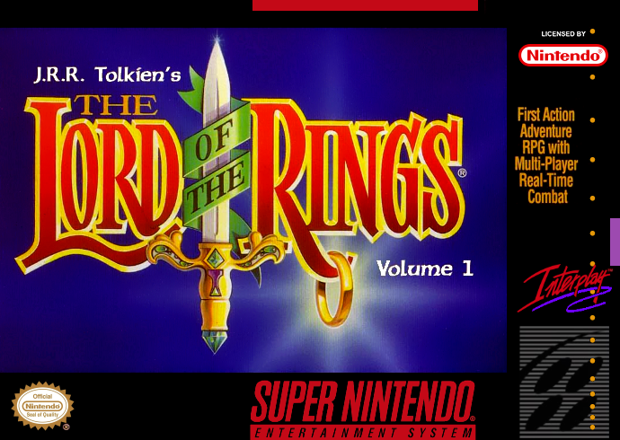 J.R.R. Tolkien's The Lord of the Rings - Volume 1 (USA) Cover