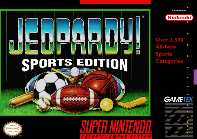 Jeopardy! - Sports Edition (USA) Cover