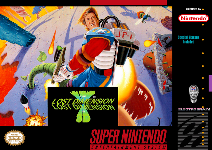 Jim Power - The Lost Dimension in 3D (USA) Cover