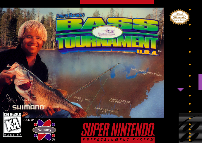 Jimmy Houston's Bass Tournament U.S.A. (USA) Cover
