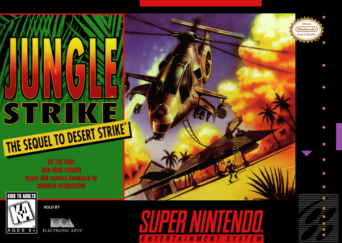 Jungle Strike (USA) Cover