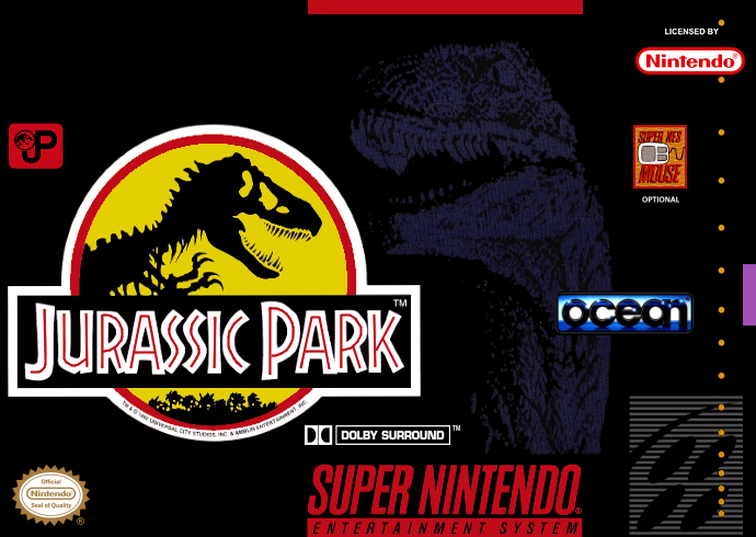 Jurassic Park (USA) (Rev 1) Cover