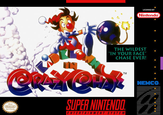 Kid Klown in Crazy Chase (USA) Cover