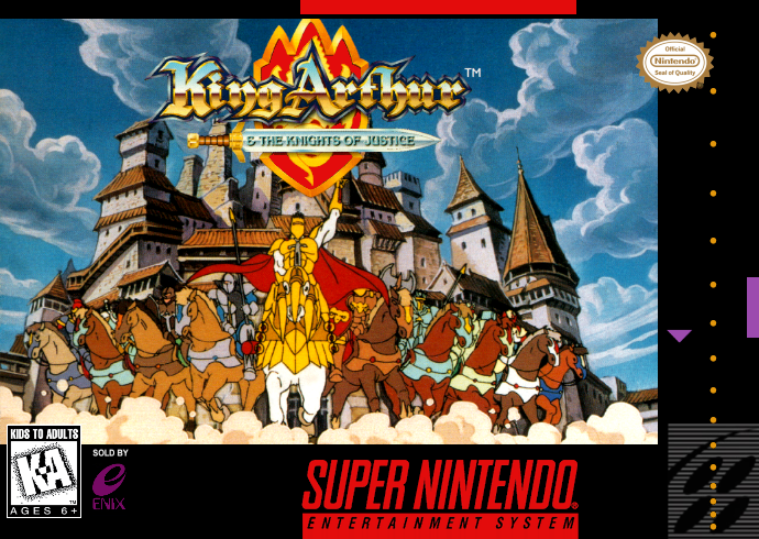 King Arthur & The Knights of Justice (USA) Cover